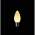 ヤザワ LEDローソク球電球色E12 ホワイト LDC1LG20E12W-イメージ2