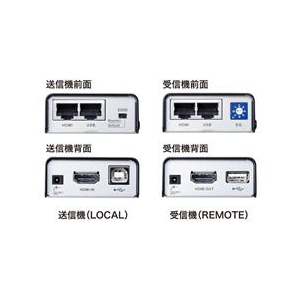 サンワサプライ HDMI+USB2．0エクステンダー VGA-EXHDU-イメージ2
