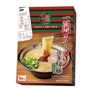 一蘭 一蘭ラーメン 博多細麺ストレート(5食入) ｲﾁﾗﾝﾗ-ﾒﾝﾊｶﾀﾎｿﾒﾝ5ｼﾖｸｲﾘ-イメージ1