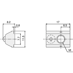 トラスコ ＴＳＦ３０用Ｓ　ＥａｓｙナットＳ（Ｍ３） TSFNES3-イメージ2