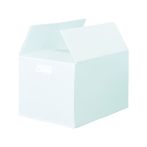 トラスコ中山 TRUSCO ダンボールプラスチックケース 5枚 B3 取っ手穴無 半透明 FC117HR-1145742-イメージ1