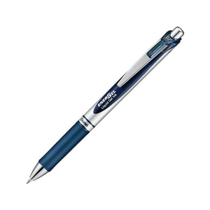 ぺんてる エナージェル ノック式 シルバー軸 0.7mm ブルーブラック FC545PA-BL77-CA-イメージ1