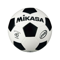 ミカサ サッカー 軽量球4号 約250g ホワイト／ブラック FC702RV-SVC403-WBK