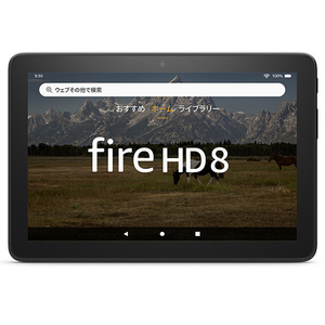 Amazon タブレット 8インチHDディスプレイ 32GB Fire HD 8 ブラック B09BG5KL34-イメージ1
