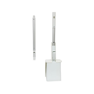 日本クリンテック STAND. 自立 ほうき チリトリ付 高さ65cm ホワイト FCG091Y-イメージ1