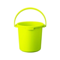 トラスコ中山 PPカラーバケツ 22L 黄 FC768HF-4779860