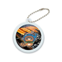 アーテック ばけたびウナギアクリルキーホルダ- 丸形 FCE771U-92938