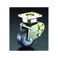 エスコ キャスター 自在金具 スプリング付 125mm FCY9329-EA986KZ-125