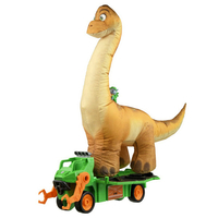 タカラトミー パウ・パトロール ザ・ダイノ・ムービー パウっとふくらむ! ロッキー ダイノクルーザー&メガサウルス ﾊﾟｳﾊﾟﾄﾀﾞｲﾉMﾌｸﾗﾑﾛﾂｷ-ｸﾙ-ｻﾞ-
