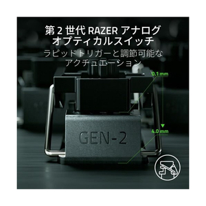 Razer ゲーミングキーボード Razer Huntsman V3 Pro Tenkeylessｰ White Edition RZ03-04981800-R3J1-イメージ5