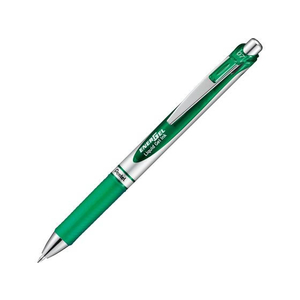 ぺんてる エナージェル ノック式 シルバー軸 0.7mm グリーン FC546PA-BL77-D-イメージ1