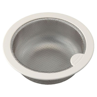 伸晃 流し用 ゴミ受け 浅型 ステンレス 145mm FCE204T-SP-217