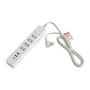 エルパ PD対応 集中スイッチ付USBタップ(4個口・2m) WLS-4322SUC(W) エルパ PD対応 集中スイッチ付USBタップ(4個口・2m) WLS-4322SUC(W)