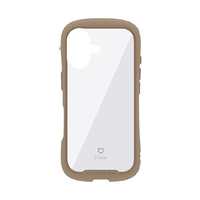 Hamee iPhone17用 強化ガラスクリアケース IFACE REFLECTION ベージュ 41-182905