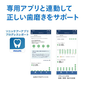 ソニッケア 電動歯ブラシ ダイヤモンドクリーン9000 ホワイト HX9911/57-イメージ18