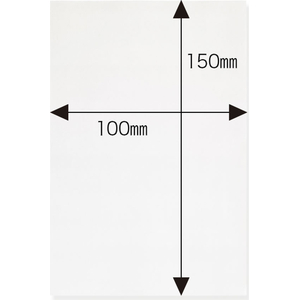今村紙工 OPP袋 シールなし 100×150サイズ 0.025mm厚 100枚 FCJ431P-OPP25-115-イメージ2
