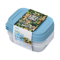 タケヤ化学工業 ライトパック セカンド500 ブルー 3個組 FC131MV-#10822