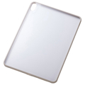 エレコム 11インチiPad Air(M3/M2)用クリアケース 軽量 カラーエッジ 背面クリア グレージュ TB-A25MTSLOGB