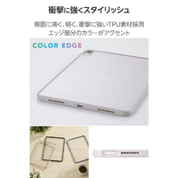 エレコム TB-A25MTSLOGB 11インチiPad Air(M3/M2)用クリアケース 軽量