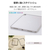 エレコム 11インチiPad Air(M3/M2)用クリアケース 軽量 カラーエッジ 背面クリア グレージュ TB-A25MTSLOGB-イメージ4