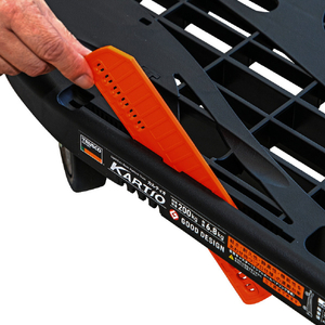 トラスコ 樹脂台車 カルティオ（新型）用荷物落下防止柵セット（５個入り） MPK780RSK-イメージ4