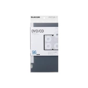 エレコム DVD/CD用ディスクファイル(96枚収納) ブラック CCD-FS96BK-イメージ2