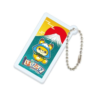 アーテック ばけたび富士山 アクリルキーホルダー 四角 FCE773U-92940