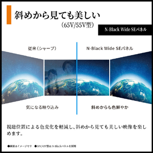 シャープ 43V型4Kチューナー内蔵4K対応液晶テレビ AQUOS XLED 4T-43X7A-イメージ5
