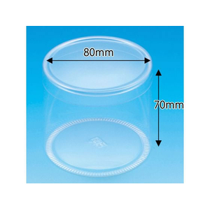 ヘイコー PET円筒ケース 80×70 10個 FC377SF-006854248-イメージ2