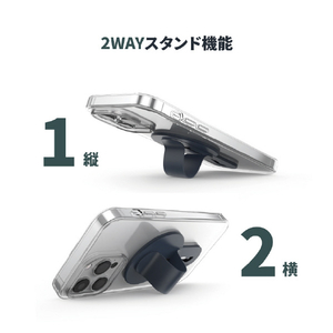 momo stick Mag Flatstick MagSafe対応グリップスタンド ダークグリーン MMS25291-イメージ13