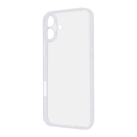 レイアウト iPhone 16 Plus用Like standard 精密設計 カメラ保護 衝撃吸収 バンパー メタリック TPUソフトケース クリア RT-P48PFC2/CM