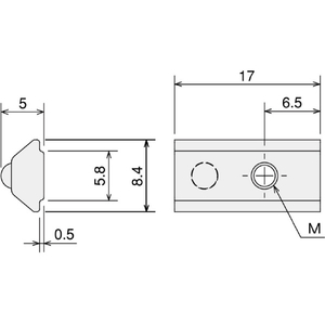 トラスコ ＴＳＦ２０用ＥａｓｙナットＳＳ（Ｍ５）ＣＮ TSFBPN39-イメージ2
