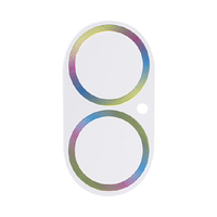 Hamee iPhone 16/16 Plus用カメラレンズプロテクター iFace メタルレインボー 41-982914
