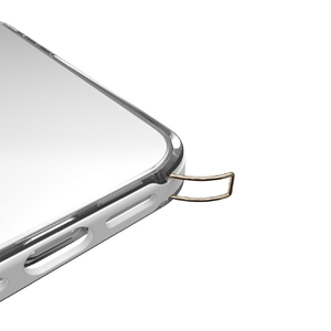 motomo iPhone 14 Pro用ケース INO Achrome Shield Strap Case マットホワイト MT24291I14PWH-イメージ2