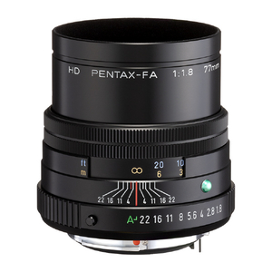 PENTAX HD FA77 F1.8 ｼﾙﾊﾞ- 交換レンズ HD PENTAX-FA 77mmF1.8
