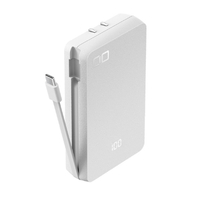 CIO SMARTCOBY Ex03 SLIM PLUG&CABLE ホワイト CIO-MB30W2C-8K-EX03-WH