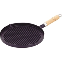 IK ステーキ&グリルパン 木柄付 FCK8558-013635001