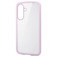 エレコム Galaxy A36 5G用 TOUGH SLIM LITE ハイブリッドケース フレームカラー ピンク PM-G254TSLFCPN