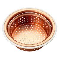 伸晃 流し用銅製浅型ゴミカゴ135/145両用タイプ FCE205T-SP-219