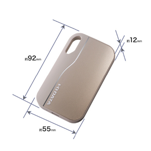I・Oデータ USB 20Gbps USB-C/USB-A対応 ポータブルSSD 500GB シャンパンゴールド SSCA-SUW500CP-イメージ2