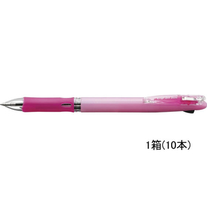 ゼブラ クリップオンスリム2C パステルピンク 10本 1箱(10本) F821563-B2A5-WP-イメージ1