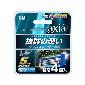 貝印 FC20187 KAI RAZOR axia 替刃 4個入 |エディオン公式通販