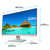 I・Oデータ USB Type-C搭載 27型 液晶ディスプレイ 抗菌モデル(受注生産) ホワイト LCD-C272SDW-AG-イメージ2