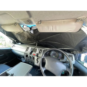 トレードワン 車用折りたたみ式サンシェードパラソル (大型車用)L FCE899M-90114-イメージ8