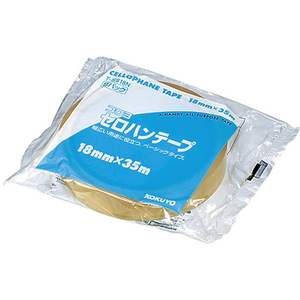 コクヨ セロハンテープ 大巻き Sパック 18mm×35m 10個 FC02452-T-SS18N-イメージ1