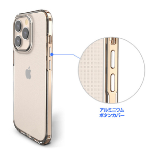 motomo iPhone 14 Pro用ケース INO Achrome Shield Strap Case クロームブラック MT24292I14PBK-イメージ9