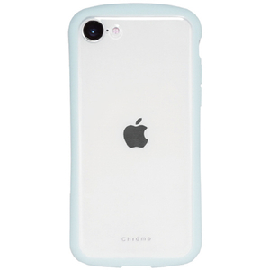 ＮＡＴＵＲＡＬ　ｄｅｓｉｇｎ iPhone 16e用背面型ケース CHROME-CLEAR ミント IP24SP-CHC03-イメージ1