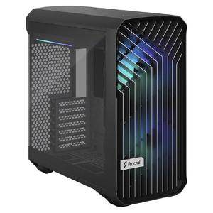 Fractal-Design ミドルタワー型PCケース Torrent Compact RGB Black TG Light Tint ブラック FD-C-TOR1C-02-イメージ1