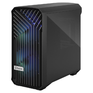Fractal-Design ミドルタワー型PCケース Torrent Compact RGB Black TG Light Tint ブラック FD-C-TOR1C-02-イメージ2