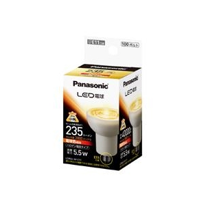 パナソニック LED電球 E11口金 全光束235lm(5．5Wハロゲン電球タイプ) 電球色相当 LDR6LME11-イメージ1